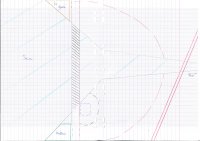 Schéma d'organisation spatiale réalisé par des élèves (photo prise avant correction)